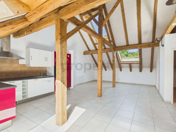 Immobilie in Cudrefin - Appartement de 3,5 pièces a Champmartin - charme, cachet et tranquilité - Bild 0