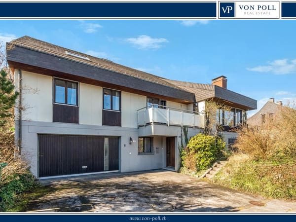 Immobilie in Horgen - Grosszügiges 8.5-Zi.- Einfamilienhaus mit Indoor-Pool *im Baurecht* - Bild 0