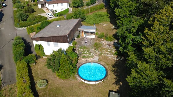Immobilie in Develier - Villa de 5,5 piÃ¨ces  idÃ©alement situÃ© sur une magnifique parcelle - Bild 2