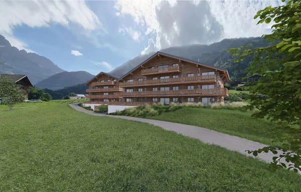 Immobilie in Champéry - Nouvel appartement 2.5 pièces à Champéry - Résidence Principale - Vente sur plans (lot 21) - Bild 0