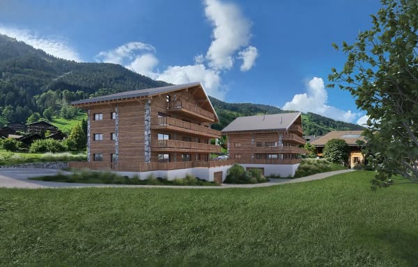 Immobilie in Champéry - Nouvel appartement 3.5 pièces à Champéry - Résidence Principale - Vente sur plans (lot 41) - Bild 3