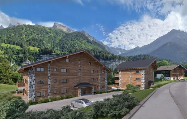 Immobilie in Champéry - Nouvel appartement 3.5 piÃ¨ces Ã  ChampÃ©ry - RÃ©sidence Principale - Vente sur plans (lot 17) - Bild 3