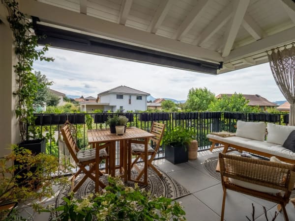 Immobilie in Corbières - Appartement 4.5 pièces au dernier étage – calme et lumineux à Villarvolard - Bild 4