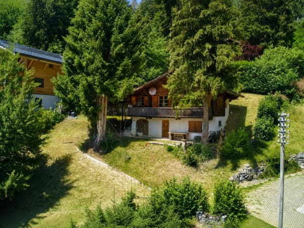 Immobilie in Gryon - Chalet de 4,5 piÃ¨ces Ã  rÃ©nover Ã  Gryon, vue et calme - Bild 0