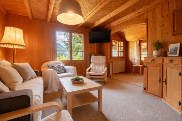 Immobilie in Gryon - Chalet de 4,5 piÃ¨ces Ã  rÃ©nover Ã  Gryon, vue et calme - Bild 1