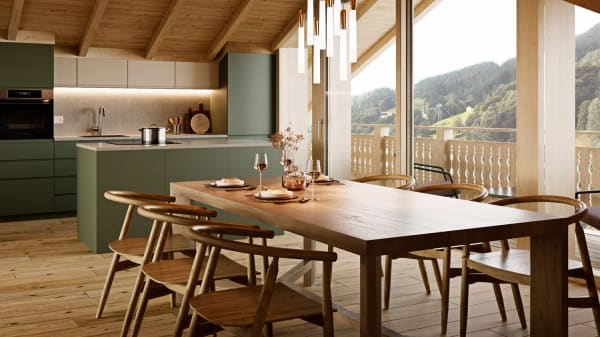 Immobilie in Klosters Dorf - 4.5-Zimmer-Zweitwohnung-NEUBAU "CASA MADRISA" Nr. B51 - Bild 2