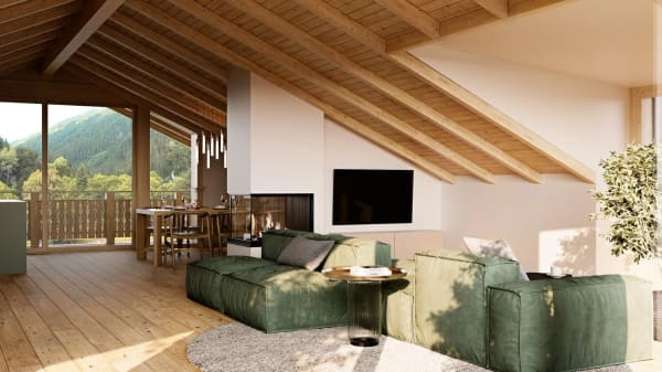 Immobilie in Klosters Dorf - 4.5-Zimmer-Zweitwohnung-NEUBAU "CASA MADRISA" Nr. B51 - Bild 3