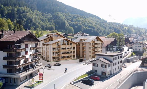 Immobilie in Klosters Dorf - 3.5-Zimmer-ERST-Wohnung-NEUBAU "CASA MADRISA" Nr. B11 - Bild 0