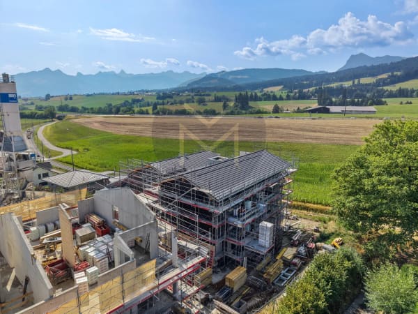 Immobilie in Vaulruz - Appartement rez de jardin  - www.loreedumoleson.ch -  3.5  86m2 - Bild 12