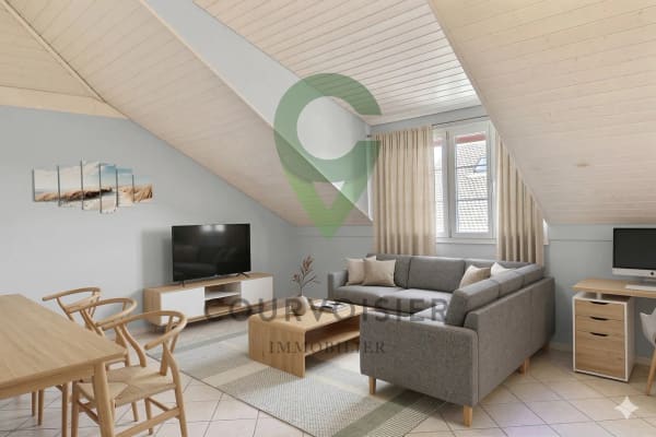 Immobilie in Yverdon-les-bains - DUPLEX DE 5.5 PIECES DANS PETITE COPROPRIÃ‰TÃ‰ - Bild 4