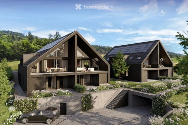 Immobilie in Egg B. Zürich - Neubau AltoVerde. Modernes Doppelfamilienhaus im GrÃ¼nen - Bild 9