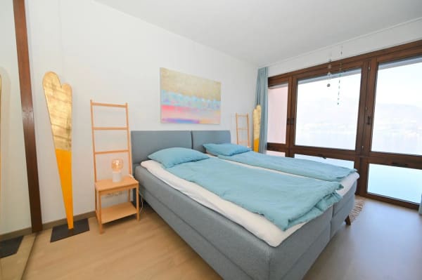 Immobilie in Gerra - Mediterrane Ferienwohnung mit Seeblick und Aussenpool - Bild 10