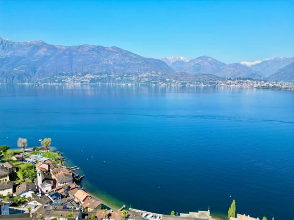 Immobilie in Gerra - Mediterrane Ferienwohnung mit Seeblick und Aussenpool - Bild 12