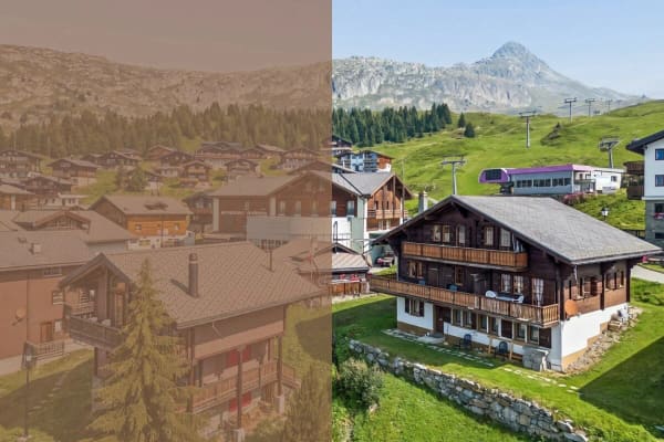 Immobilie in Bettmeralp - MÃ¶bliertes Studio mit traumhafter Panoramasicht - Bild 0