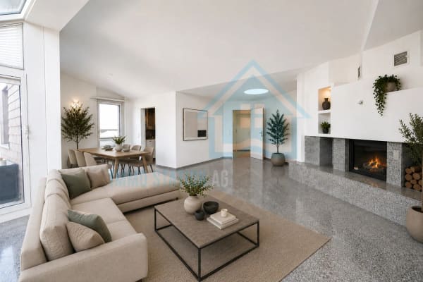 Immobilie in Bremgarten Ag - Exklusive 4.5-Zimmer-Attikawohnung mit grosszügiger Terrasse - Bild 3