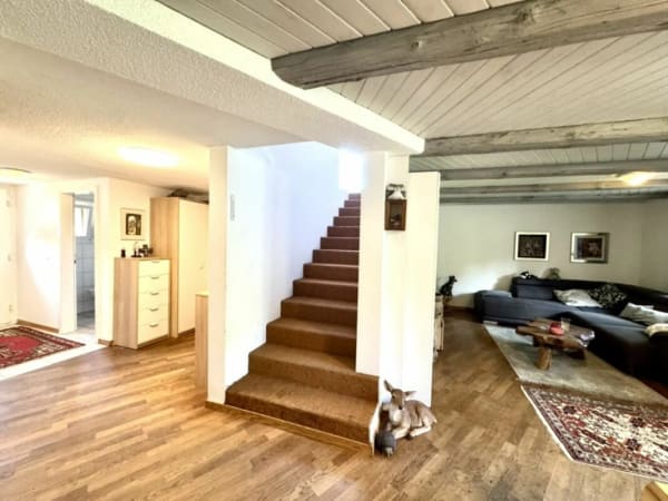 Immobilie in Schönholzerswilen - Grosses freistehendes 7.5-Zimmer-Bauernhaus für Pferdeliebhaber oder Kleintierhalter! Pferdeboxen, Remise, Wald und Wiesen .... - Bild 16
