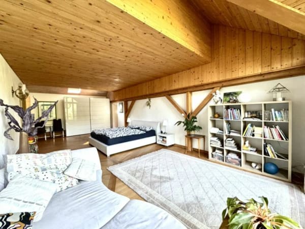 Immobilie in Schönholzerswilen - Grosses freistehendes 7.5-Zimmer-Bauernhaus für Pferdeliebhaber oder Kleintierhalter! Pferdeboxen, Remise, Wald und Wiesen .... - Bild 7