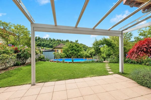 Immobilie in Duggingen - Grosszügiges 6.5-Zimmer Einfamilienhaus mit Pool & Wintergarten - Bild 15