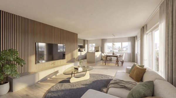 Immobilie in Montlingen - Exklusiver Neubau: 3.5 Zimmer- Gartenwohnung - Bild 1