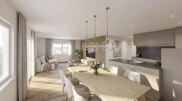 Immobilie in Montlingen - Exklusiver Neubau: 3.5 Zimmer- Gartenwohnung - Bild 2