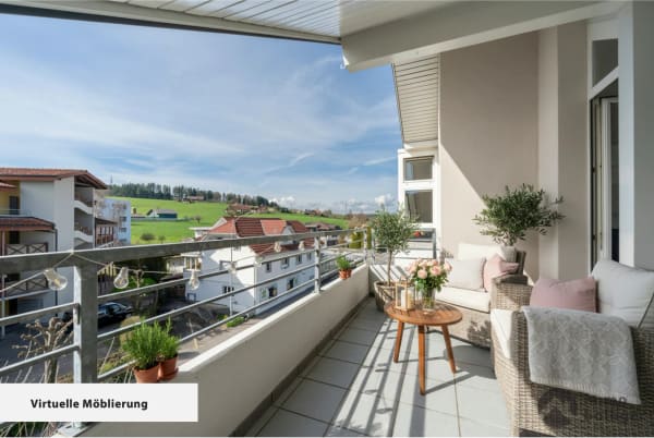 Immobilie in Pfaffnau - Raumwunder hoch Ã¼ber Pfaffnau - Bild 8