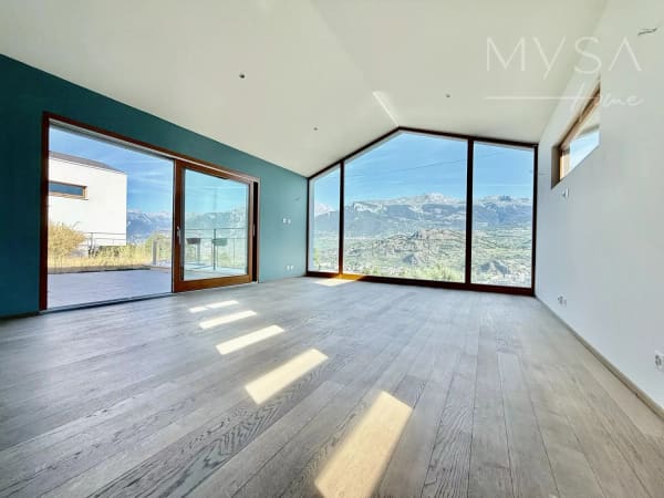 Immobilie in Turin - Villa moderne avec vue panoramique sur la vallÃ©e du RhÃ´ne - Bild 0