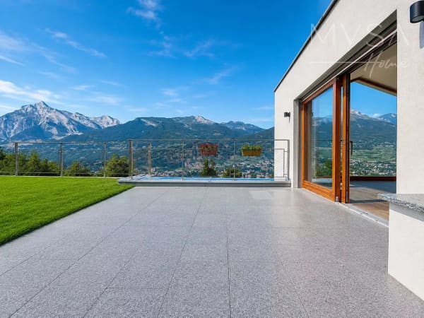 Immobilie in Turin - Villa moderne avec vue panoramique sur la vallÃ©e du RhÃ´ne - Bild 1