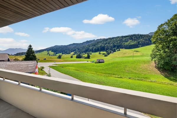 Immobilie in Wildhaus - Sonniges 2.5-Zimmer-Feriendomizil mit Bergsicht, Loipe und Skilift vor der Tür - Bild 3