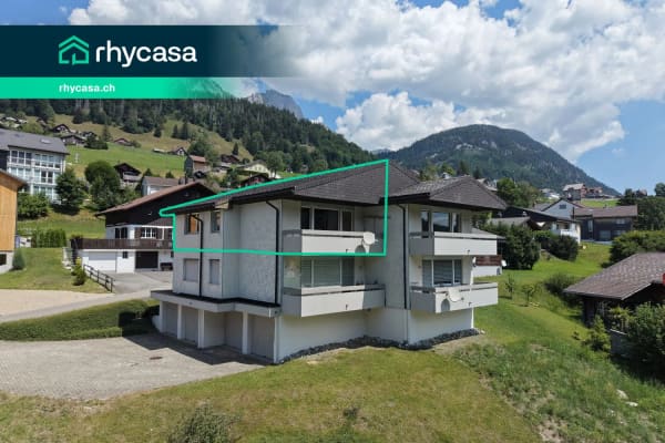 Immobilie in Wildhaus - Sonniges 3.5-Zimmer-Feriendomizil mit Bergsicht, Loipe und Skilift vor der Tür - Bild 0