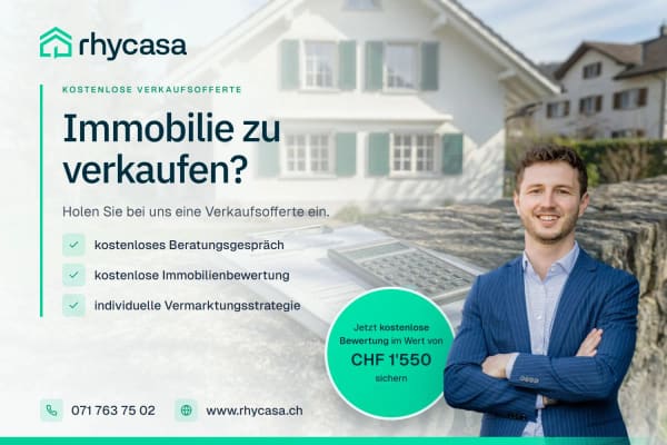 Immobilie in Wildhaus - Sonniges 3.5-Zimmer-Feriendomizil mit Bergsicht, Loipe und Skilift vor der Tür - Bild 4