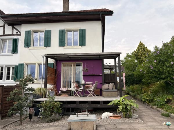 Immobilie in Wolfhausen - Charmantes Einfamilienhaus an ruhiger Lage in Wolfhausen (angebaut an Riegel-Doppelhaus) - Bild 1