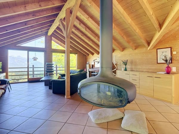 Immobilie in Les Giettes - LES GIETTES | Villa individuelle d'exception avec vue imprenable et biotope naturel - Bild 11