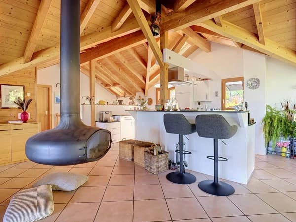 Immobilie in Les Giettes - LES GIETTES | Villa individuelle d'exception avec vue imprenable et biotope naturel - Bild 6