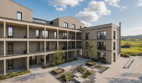 Immobilie in Buttisholz - Moderne 4.5-Zimmer-Neubau Dachwohnung in Buttisholz - Bild 0