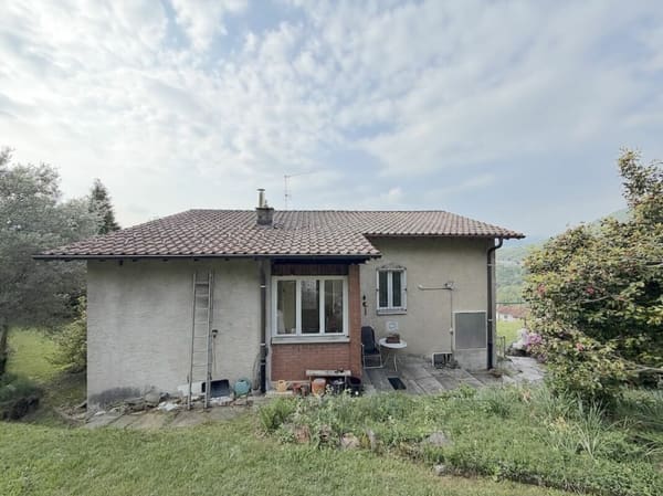 Immobilie in Neggio - Haus mit Einliegerwohnung und Seesicht  Casa con appartamento indipendente e vista lago. - Bild 3