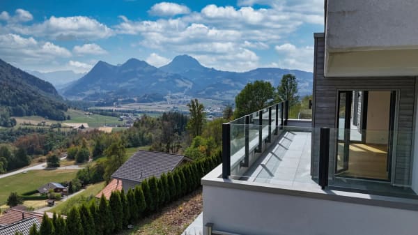 Immobilie in Châtel-sur-montsalvens - Luxury 3.5-room apartment with panoramic terrace - Bild 0