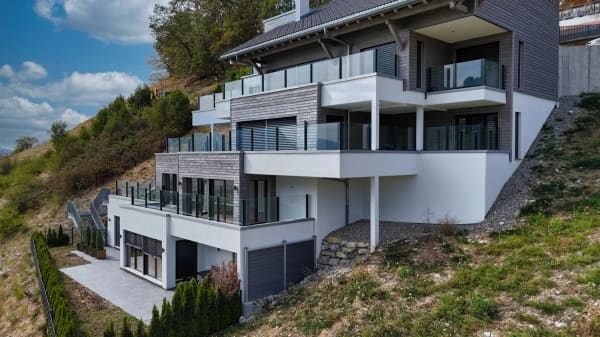 Immobilie in Châtel-sur-montsalvens - Luxury 3.5-room apartment with panoramic terrace - Bild 1