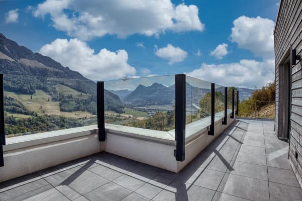 Immobilie in Châtel-sur-montsalvens - Luxury 3.5-room apartment with panoramic terrace - Bild 12