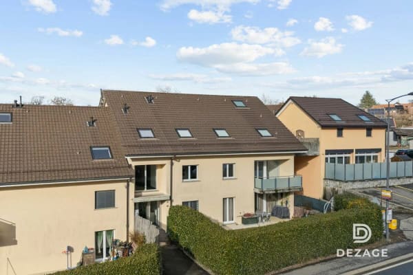 Immobilie in Oron-la-ville - Appartement traversant aux volumes exceptionnels : 4 chambres et garage-box ! - Bild 12