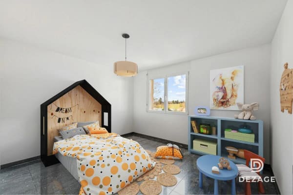 Immobilie in Oron-la-ville - Appartement traversant aux volumes exceptionnels : 4 chambres et garage-box ! - Bild 8