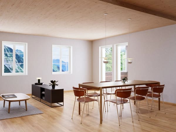 Immobilie in Unterschächen - 3.5-Zimmer-Wohnung im 2. OG der Residenz Posthaus â€“ Projekt Posthaus Urigen - Bild 6