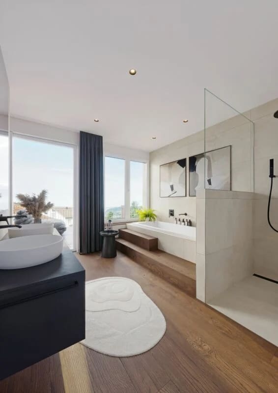 Immobilie in Mammern - Exklusive 5.5-Zimmer Wohnung mit Blick auf den See - Bild 9