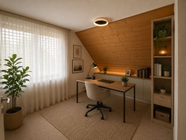 Immobilie in Rüegsauschachen - Gemütliche Dachwohnung mit schöner Terrasse - Bild 5