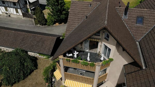 Immobilie in Rüegsauschachen - Gemütliche Dachwohnung mit schöner Terrasse - Bild 9