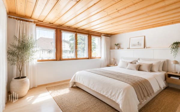 Immobilie in Krattigen - ImmoWyss -  Ihr grosszÃ¼giges Zuhause mit Aussicht auf See und Berge - Bild 4