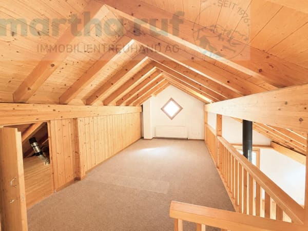 Immobilie in Heiligenschwendi - GemÃ¼tliche und charaktervolle 3.5- Zimmer Dachwohnung mit Galerie - Bild 11