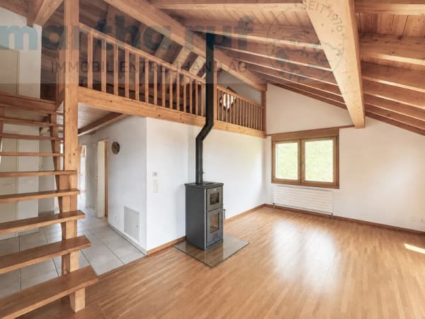 Immobilie in Heiligenschwendi - GemÃ¼tliche und charaktervolle 3.5- Zimmer Dachwohnung mit Galerie - Bild 3