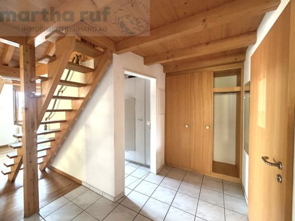 Immobilie in Heiligenschwendi - GemÃ¼tliche und charaktervolle 3.5- Zimmer Dachwohnung mit Galerie - Bild 8