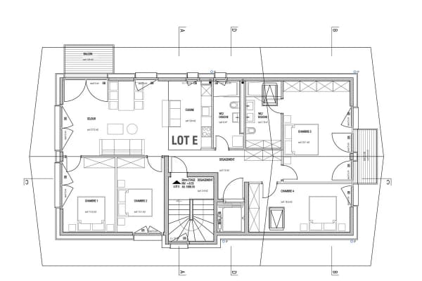 Immobilie in Les Paccots - CHALET 1909 - LOT E - 5.5P EN ATTIQUE - Bild 1