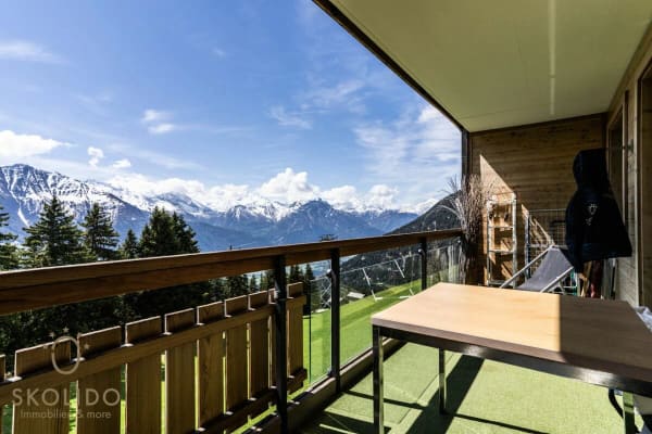 Immobilie in Riederalp - Grosses Studio-Apartment mit unverbaubarem Weitblick in der Aletscharena - Bild 11